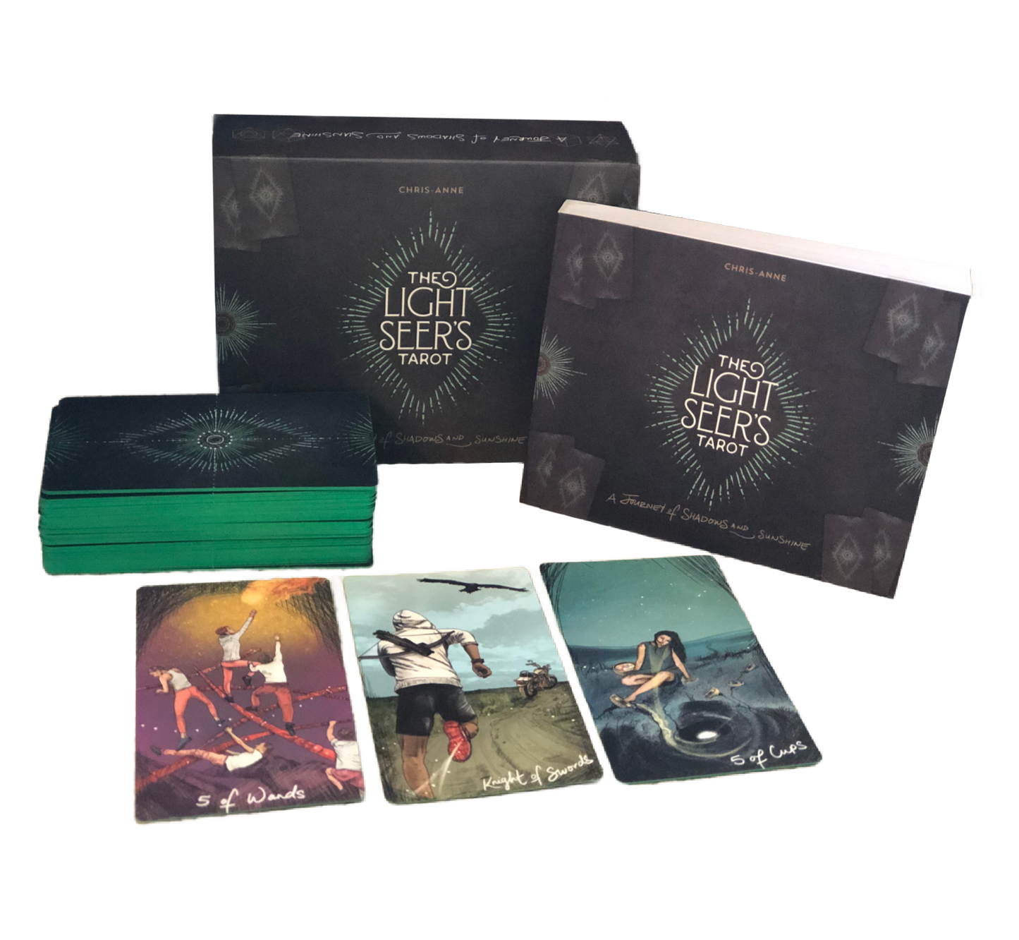 The Light Seer's Tarot OOP with original 10 of Swords