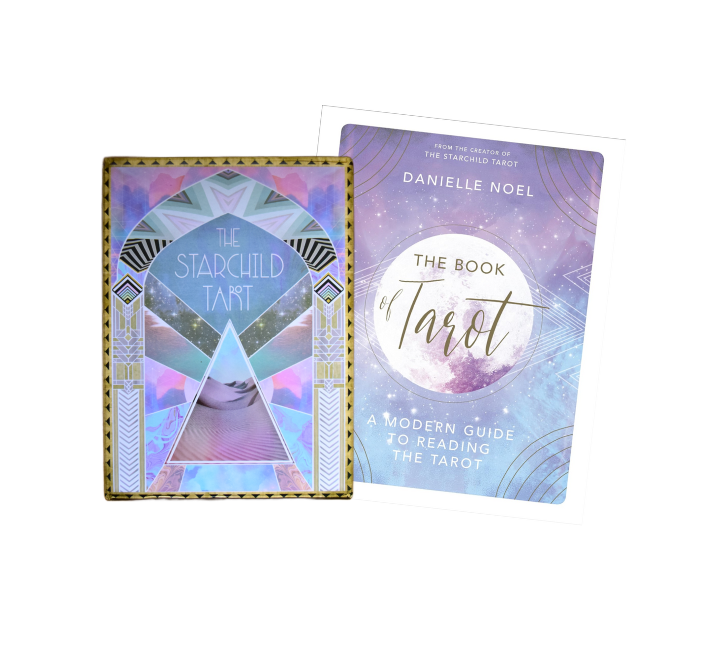 The Starchild Tarot - Akashic, Book of Tarot (192-page hardcover) & Spread Mat