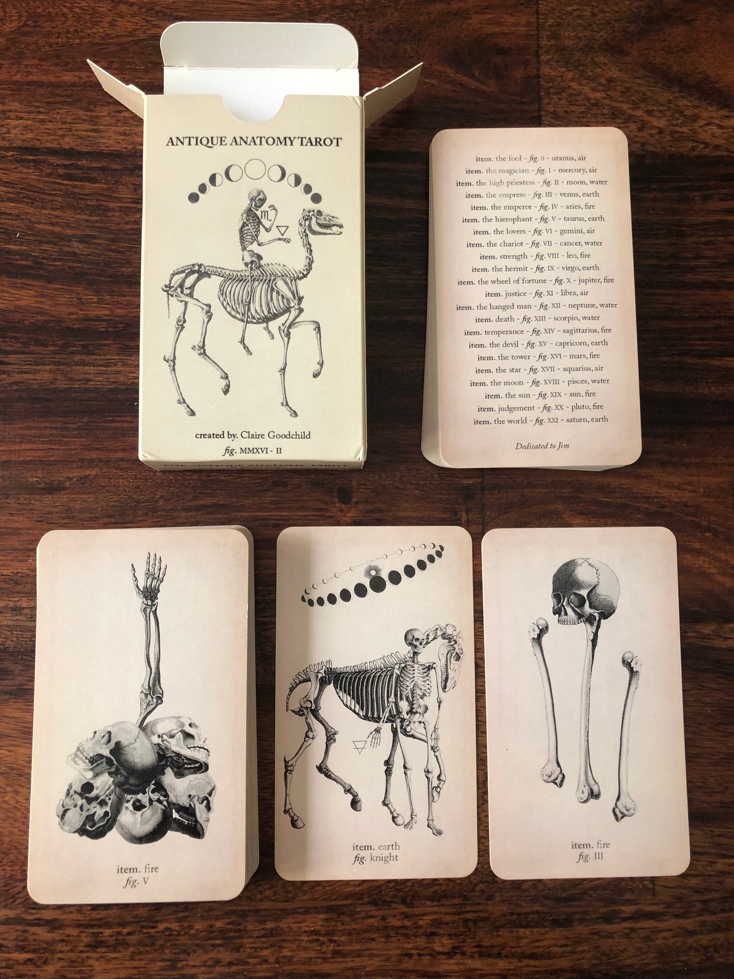 Antique Anatomy Tarot II Edition