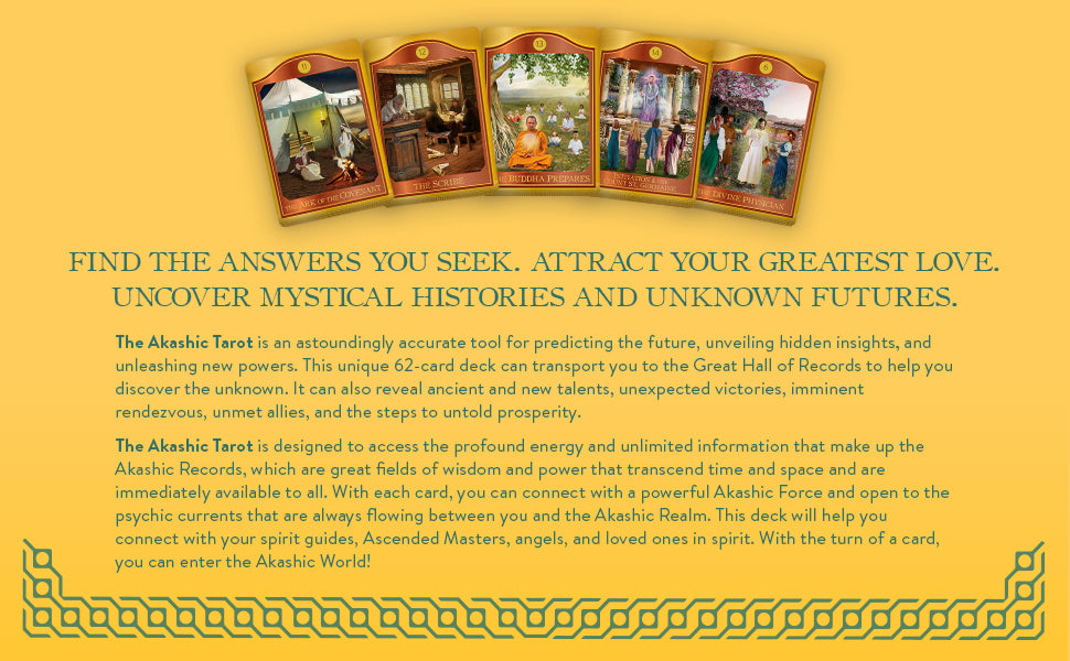The Akashic Tarot: A 62-card Deck and Guidebook