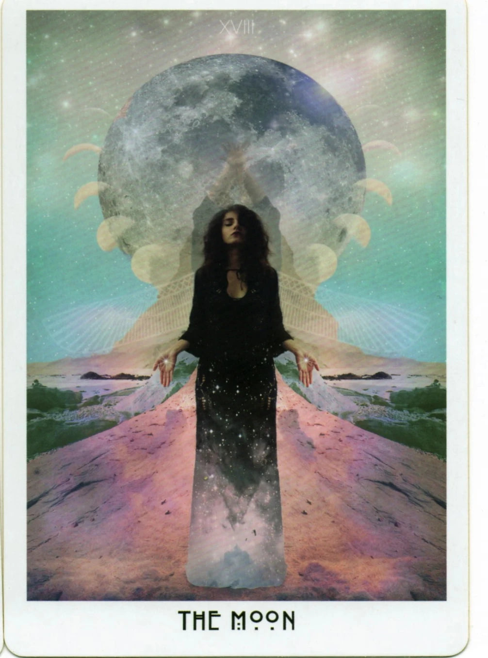 The Starchild Tarot - Akashic, Book of Tarot (192-page hardcover) & Spread Mat