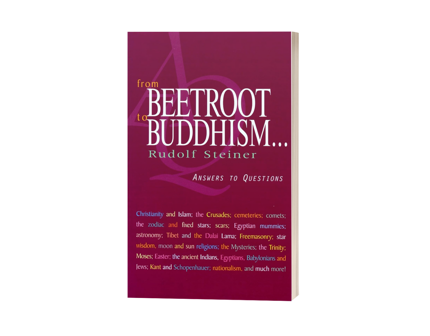 From Beetroot to Buddhism