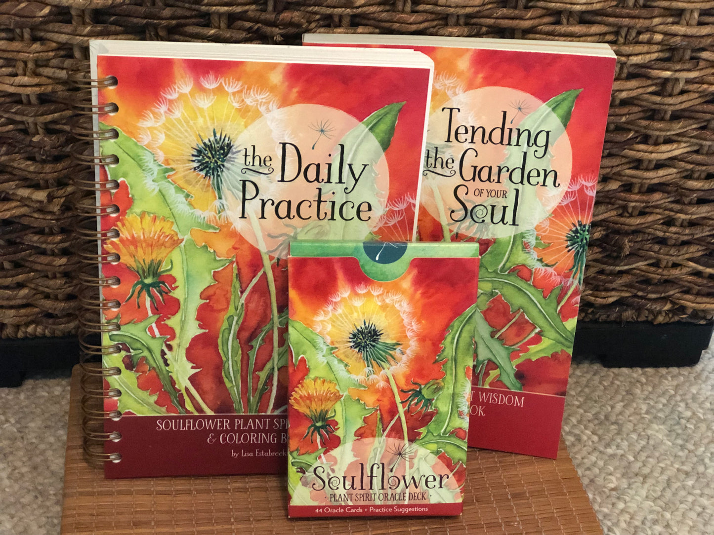 Soulflower Plant Spirit Oracle: Indie 44-Card Deck,  Guidebook, and Journal