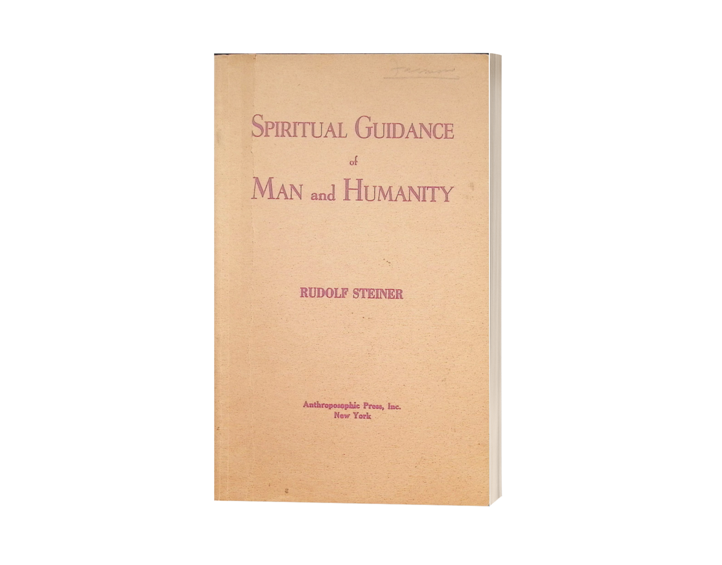 The Spiritual Guidance of Man (CW15) 1st Ed.
